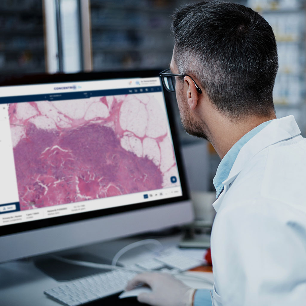 Image: Concentriq Dx digital pathology platform (Photo courtesy of Proscia)