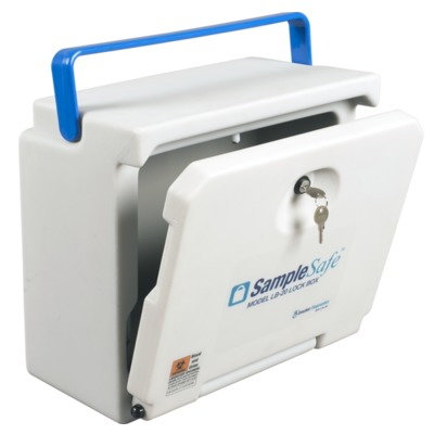 lock box sample storage lockbox load trademed drucker diagnostics