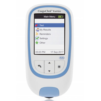Coagulation Monitor | CoaguChek Vantus | Medical Equipment and devices ...