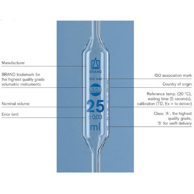 graduated pipette with bulb